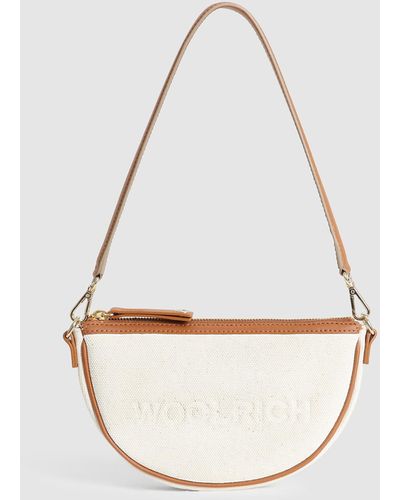 Woolrich Small Canvas Bag - White