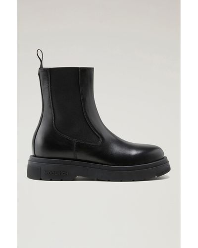 Woolrich New Chelsea Boots - Black