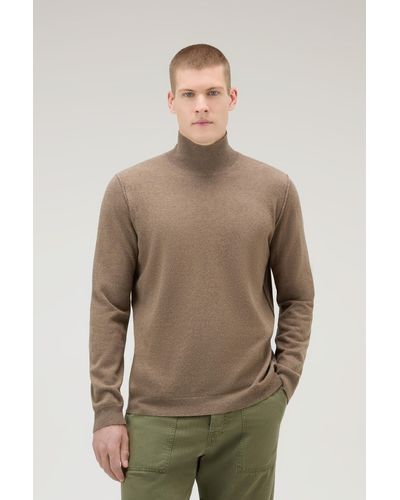 Woolrich turtleneck mens sale