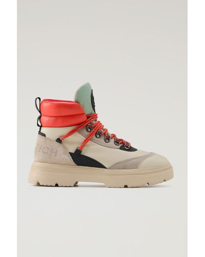 Woolrich Hiking Military Boots - Pink