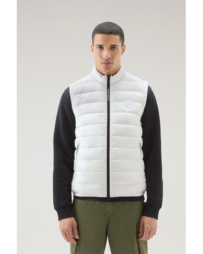 Woolrich Quilted Sundance Vest White - Multicolor