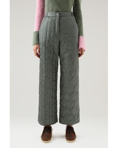 Woolrich Quilted Pants - Daniëlle Cathari / - Green