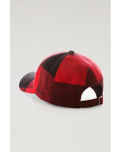 Woolrich Cappello - Rosso