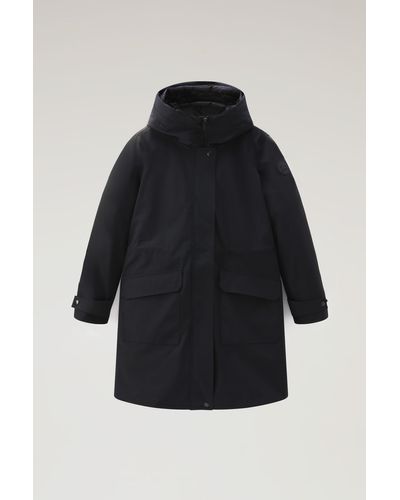 Woolrich Long Military 3-in-1 Parka - Black