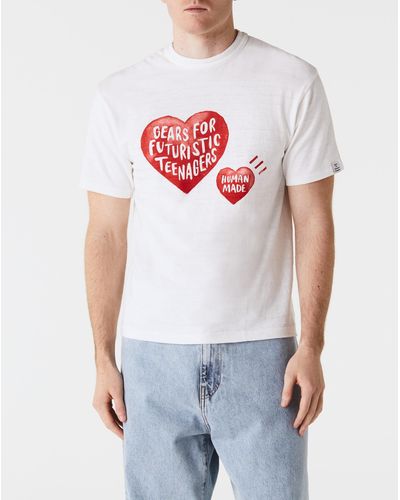 Human made red heart Essential T-Shirt for Sale by Trapcorner