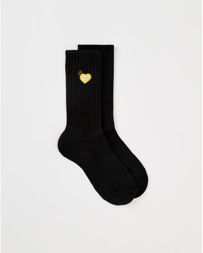New Japanese Designer Nigo Human Made CPFM Kapital Heart Pile Logo Unisex  Soft Crew Sport Socks Grey Color : Buy Online at Best Price in KSA - Souq  is now : Everything