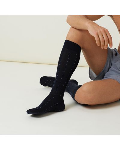 Yamamay Long socks - Easy Living - Blu