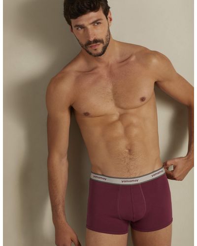 Yamamay Boxer - New Fashion Color - Marrone