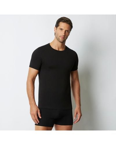 Yamamay Maglia in cotone - New Simply - Nero