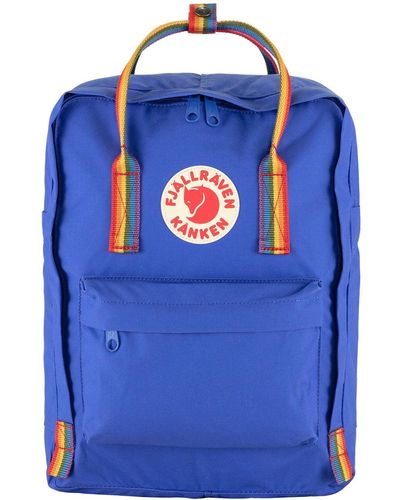Fjallraven Fjallraven Kanken Classic Backpack Rainbow Pattern - Blue