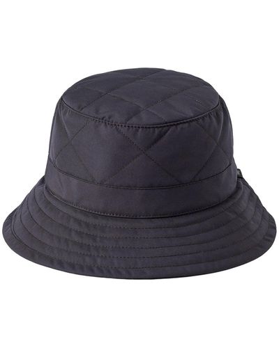 Tilley Quilted Down Bucket Hat - Black