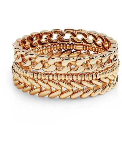 Roxanne Assoulin The Golden Age Set Of 3 Bracelets - Metallic