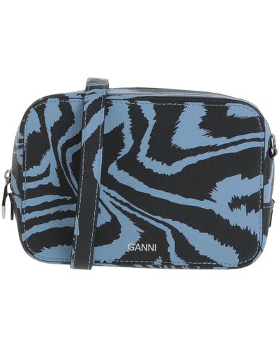 Ganni Cross-body Bag - Blue