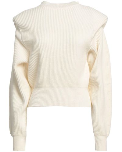 Erika Cavallini Semi Couture Pullover - Weiß