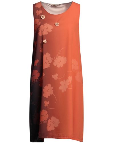 Just For You Mini Dress Polyester - Orange