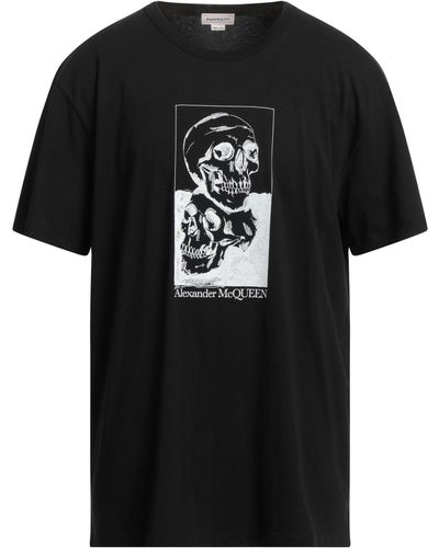 Alexander McQueen Camiseta - Negro
