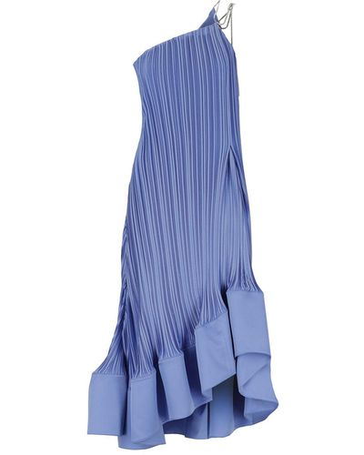 Lanvin Vestito Corto - Blu