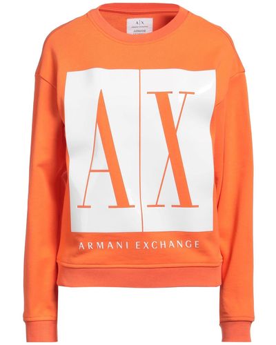 Armani Exchange Felpa - Arancione