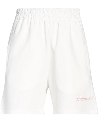 LIVINCOOL Shorts & Bermuda Shorts - White