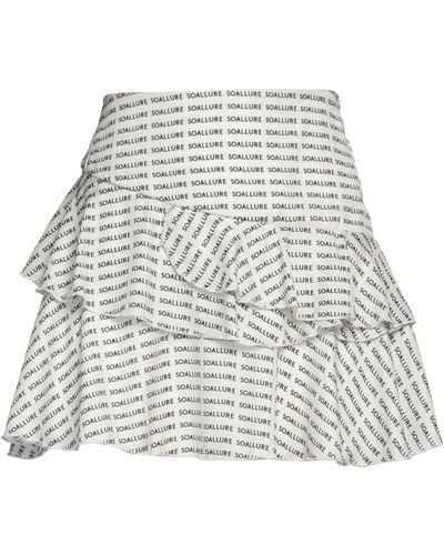 Soallure Mini Skirt - Multicolour