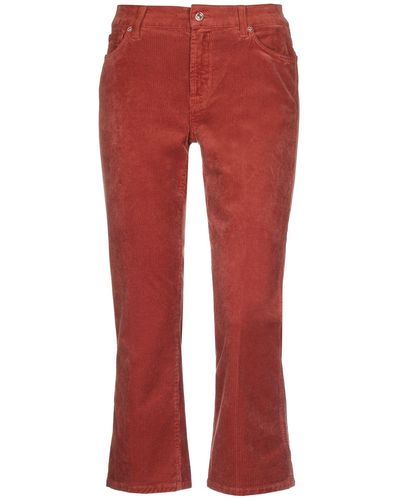 7 For All Mankind Trouser - Brown