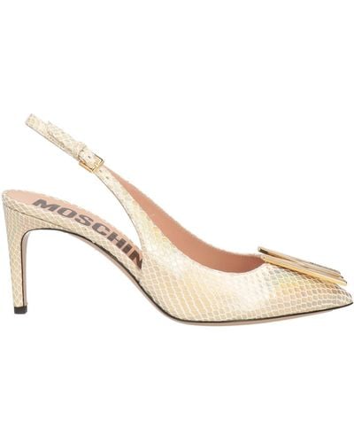 Moschino Court Shoes - Natural