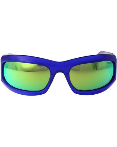 Marcelo Burlon Sonnenbrille - Blau