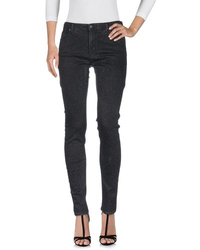 Armani Jeans Denim Trousers - Black
