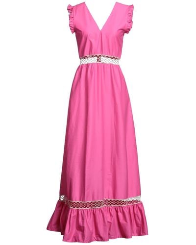 IU RITA MENNOIA Maxi Dress - Pink
