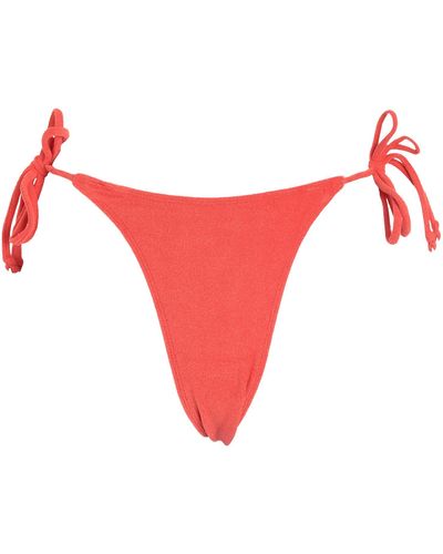 Faithfull The Brand Slip Bikini & Slip Mare - Rosso