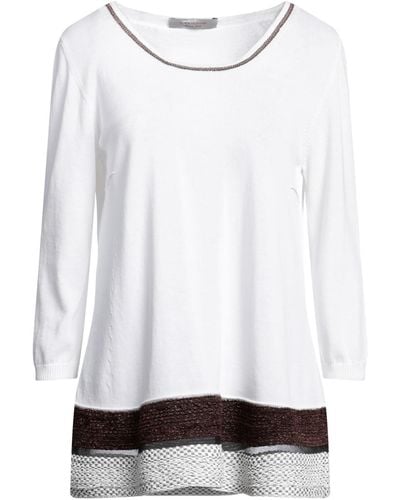 D.exterior Sweater - White