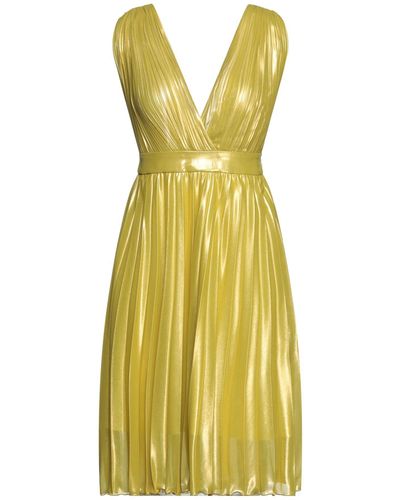 Camilla Acid Mini Dress Polyester, Elastane - Yellow