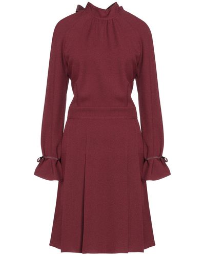 Victoria Beckham Short Dress - Red