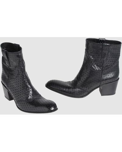Gianni Barbato Ankle Boots - Black