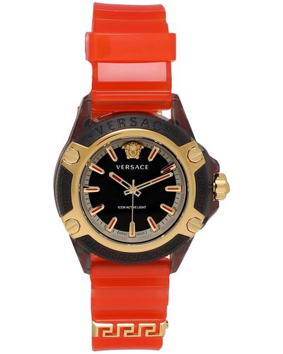 Versace Orologio Da Polso - Rosso