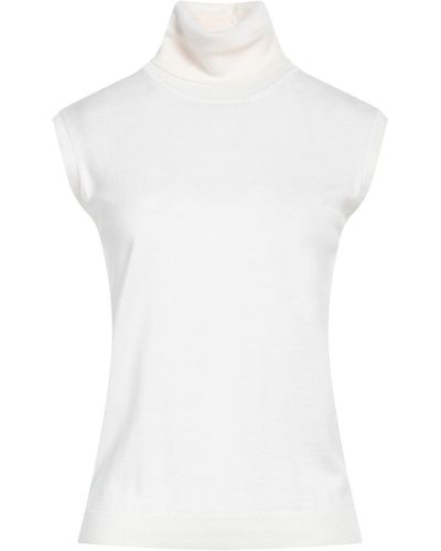 Anna Molinari Turtleneck - White