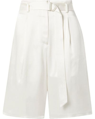 LAPOINTE Cropped Trousers - White