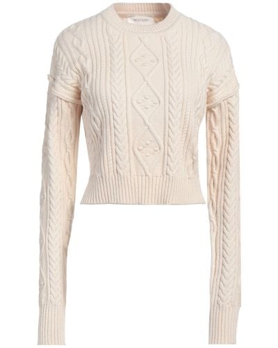 Sportmax Ivory Sweater Wool, Cashmere - White