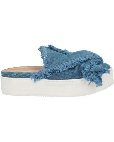 N°21 Cotton Loafers - Blue
