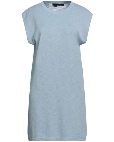 360 Sweater Mini Dress - Blue