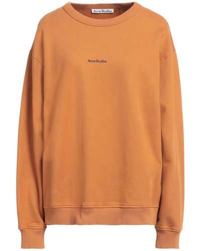 Acne Studios Sweatshirt Cotton - Orange