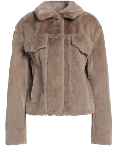 Theory Shearling & Teddy - Brown