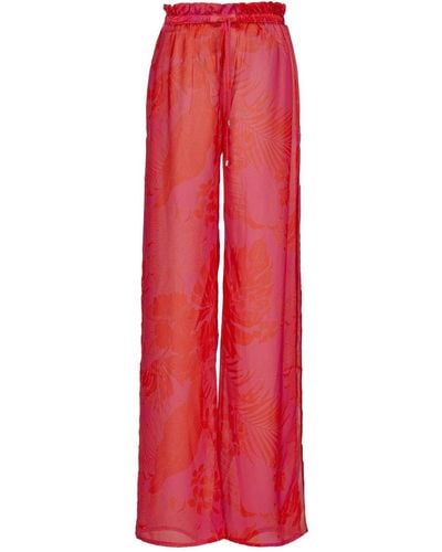 Pinko Pantalones de playa - Rojo