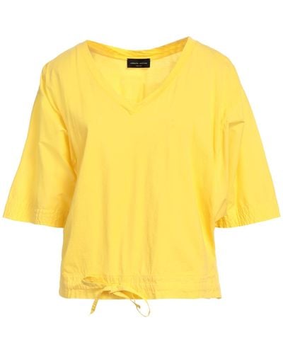 Roberto Collina Camiseta - Amarillo