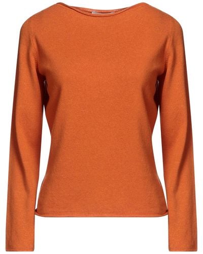 Gran Sasso Jumper Virgin Wool, Viscose, Cashmere - Orange