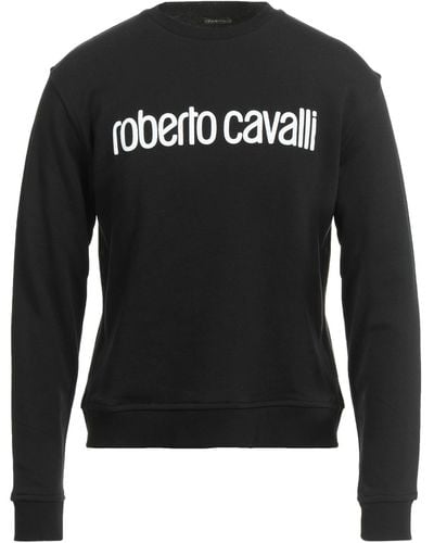 Roberto Cavalli Sweatshirt - Schwarz