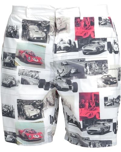 Ferrari Beach Shorts And Pants - Gray
