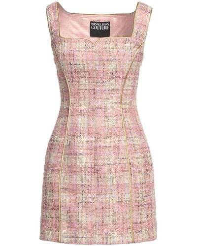 Versace Mini Dress Polyester - Pink