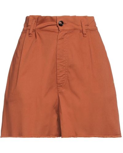 People Shorts & Bermuda Shorts - Orange