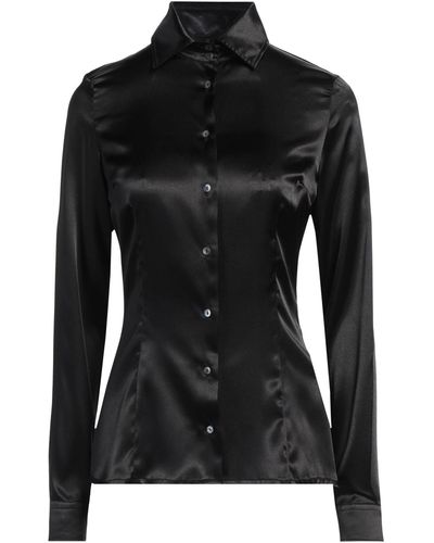 Brian Dales Shirt Polyester, Elastane - Black